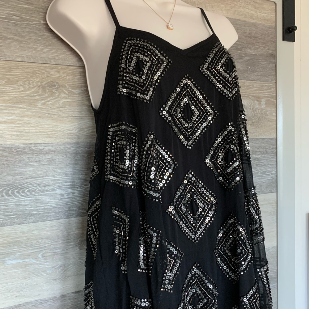 Amuse Society Sparkling Sequined Dress View 2